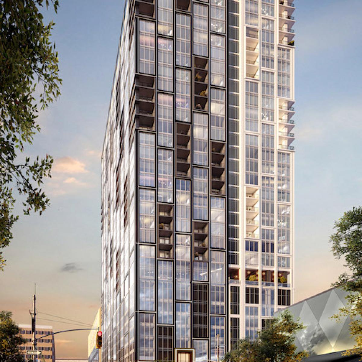 For tight Midtown corner site, JPX Works' tower design unveiled 